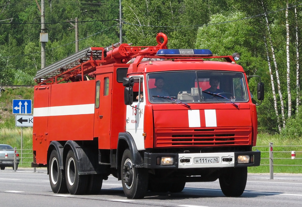 Калужская область, № Н 111 УС 40 — КамАЗ-53215 [532150]
