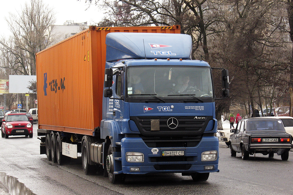 Одесская область, № ВН 8327 СТ — Mercedes-Benz Axor 1840