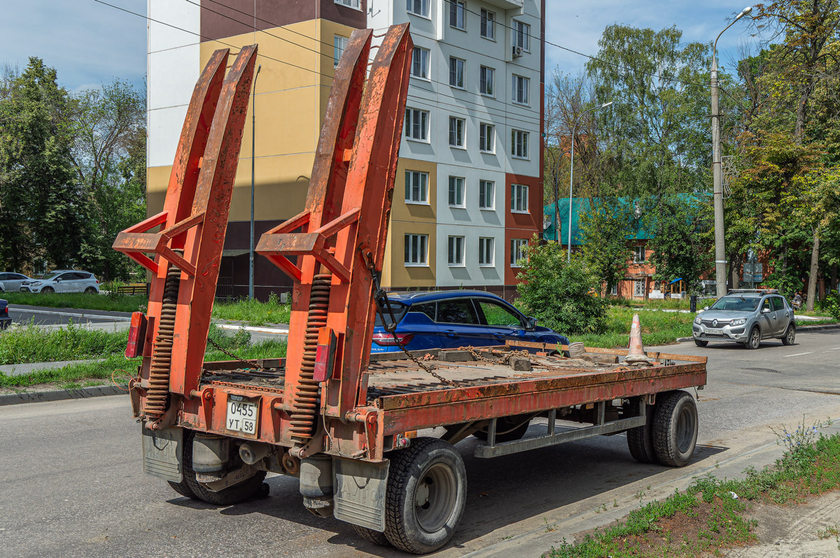Пензенская область, № 0455 УТ 58 —  Модель неизвестна
