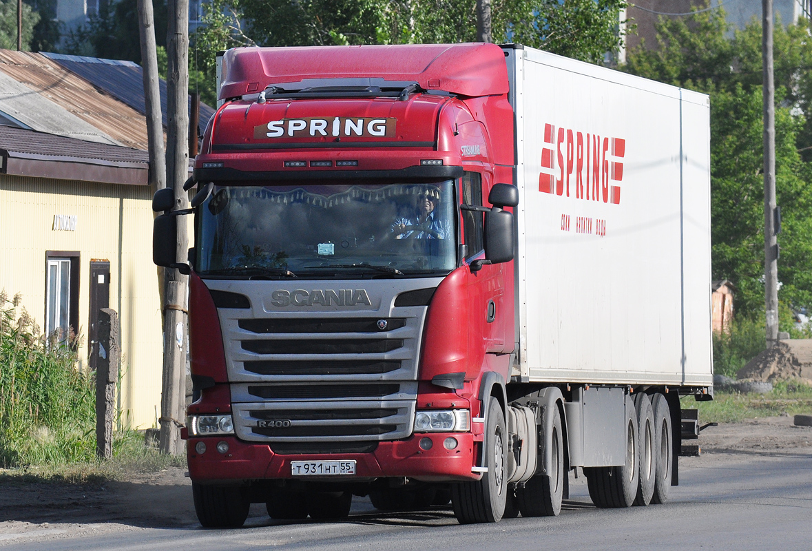 Омская область, № Т 931 НТ 55 — Scania ('2013) R400