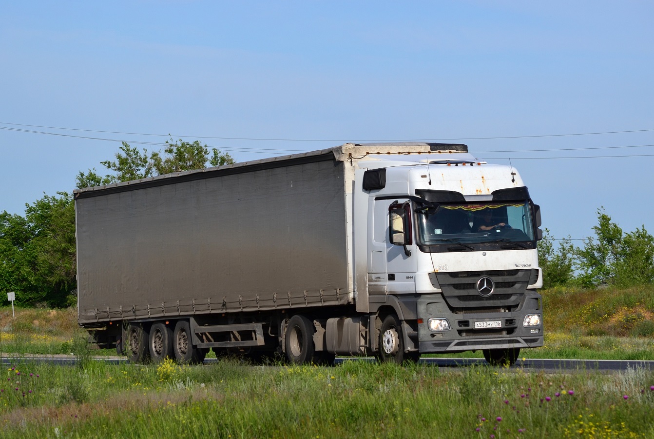 Татарстан, № А 533 МУ 716 — Mercedes-Benz Actros '09 1844 [Z9M]
