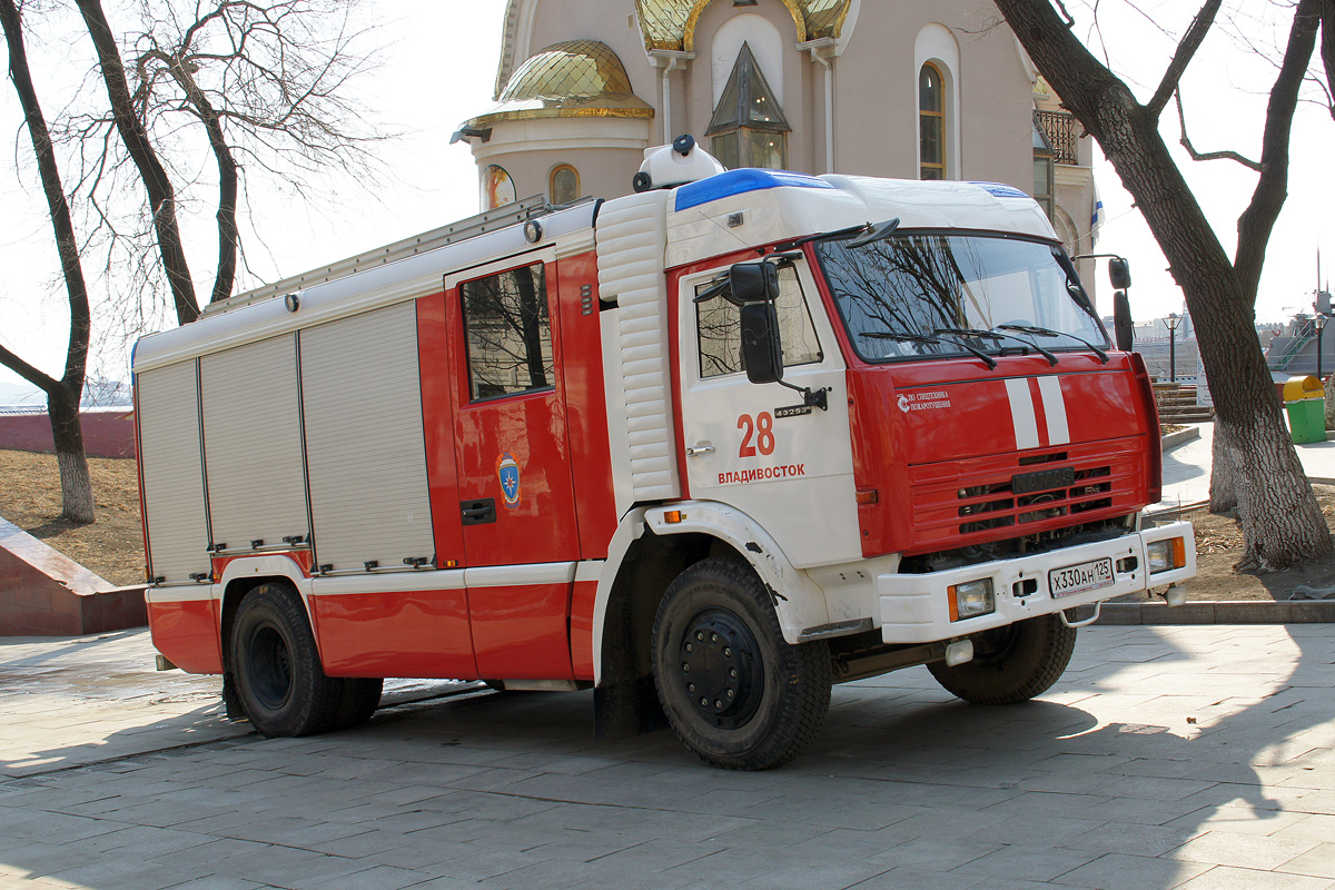 Приморский край, № Х 330 АН 125 — КамАЗ-43253-A3(96)