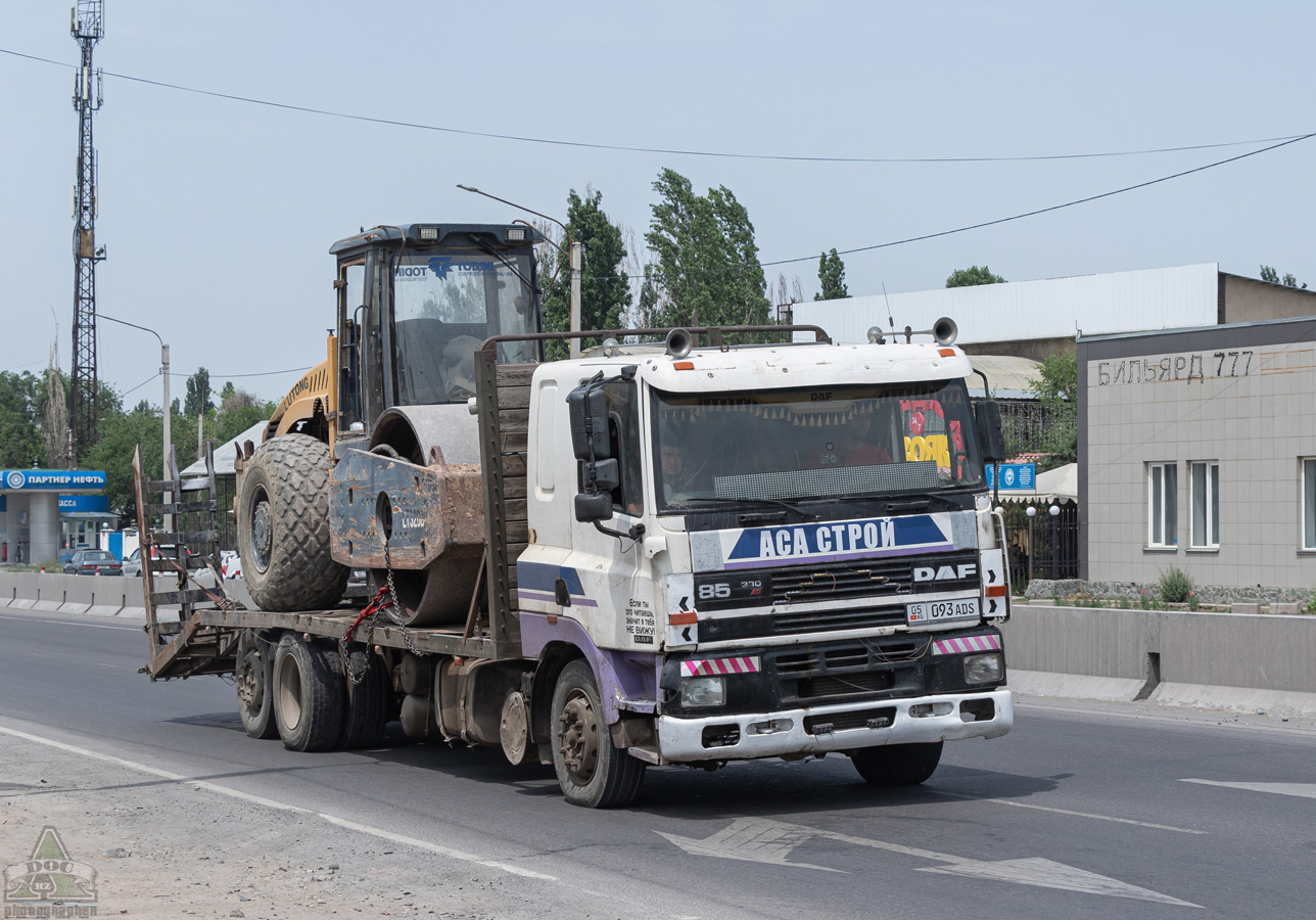Киргизия, № 05 093 ADS — DAF 85 (CF) FAR; Киргизия — Разные фотографии (Спецтехника)