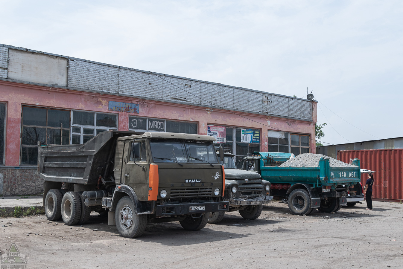 Киргизия, № 08 659 AIW — КамАЗ-5511