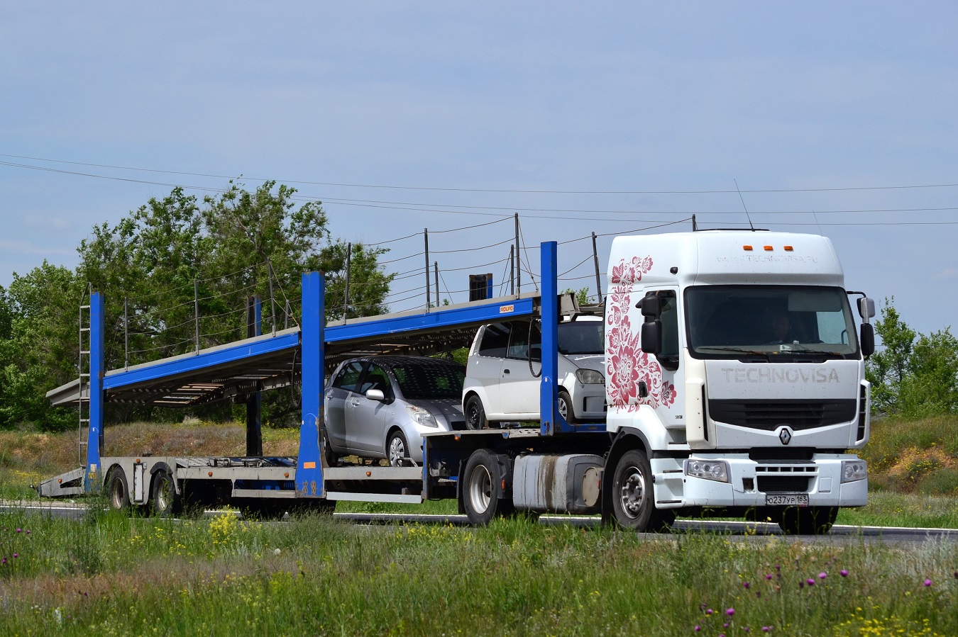 Самарская область, № О 237 УР 163 — Renault Premium ('2006) [X9P]