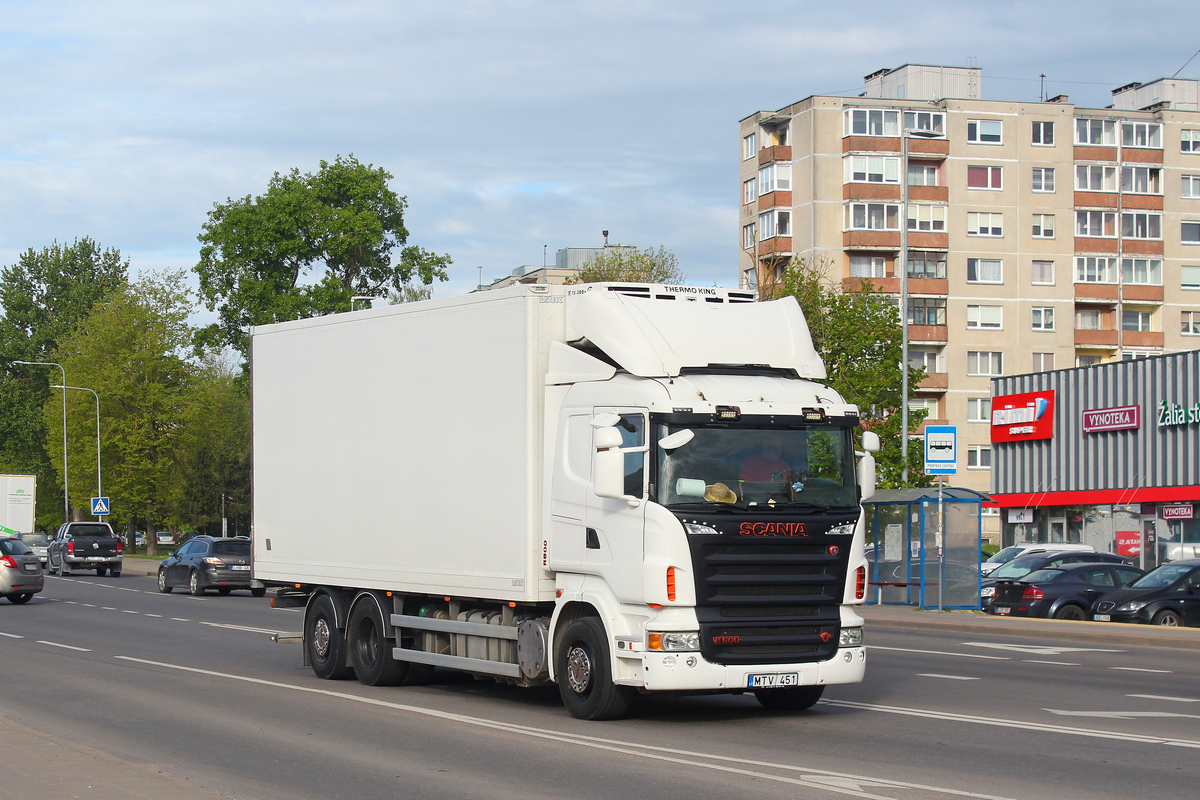 Литва, № MTV 451 — Scania ('2004) R500