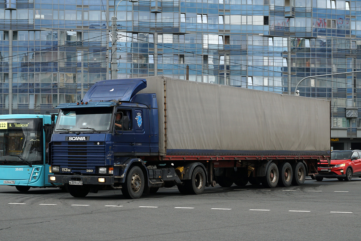 Новгородская область, № А 359 СВ 53 — Scania (II) R113M
