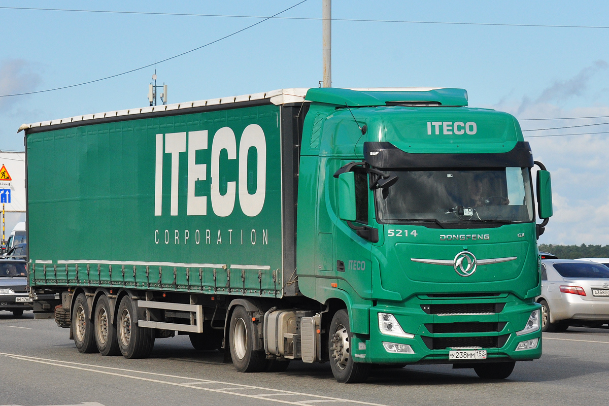 Нижегородская область, № 5214 — Dongfeng GX DFH4180