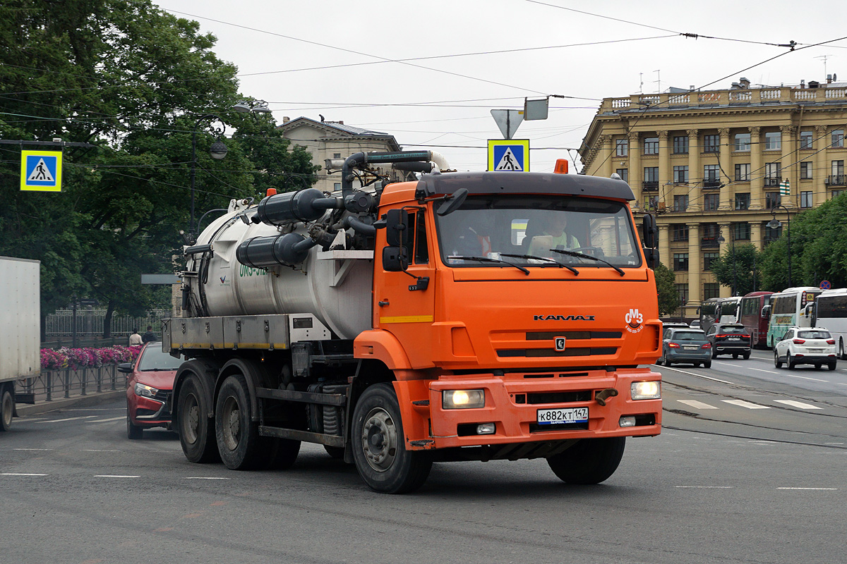 Ленинградская область, № К 882 КТ 147 — КамАЗ-6520-53