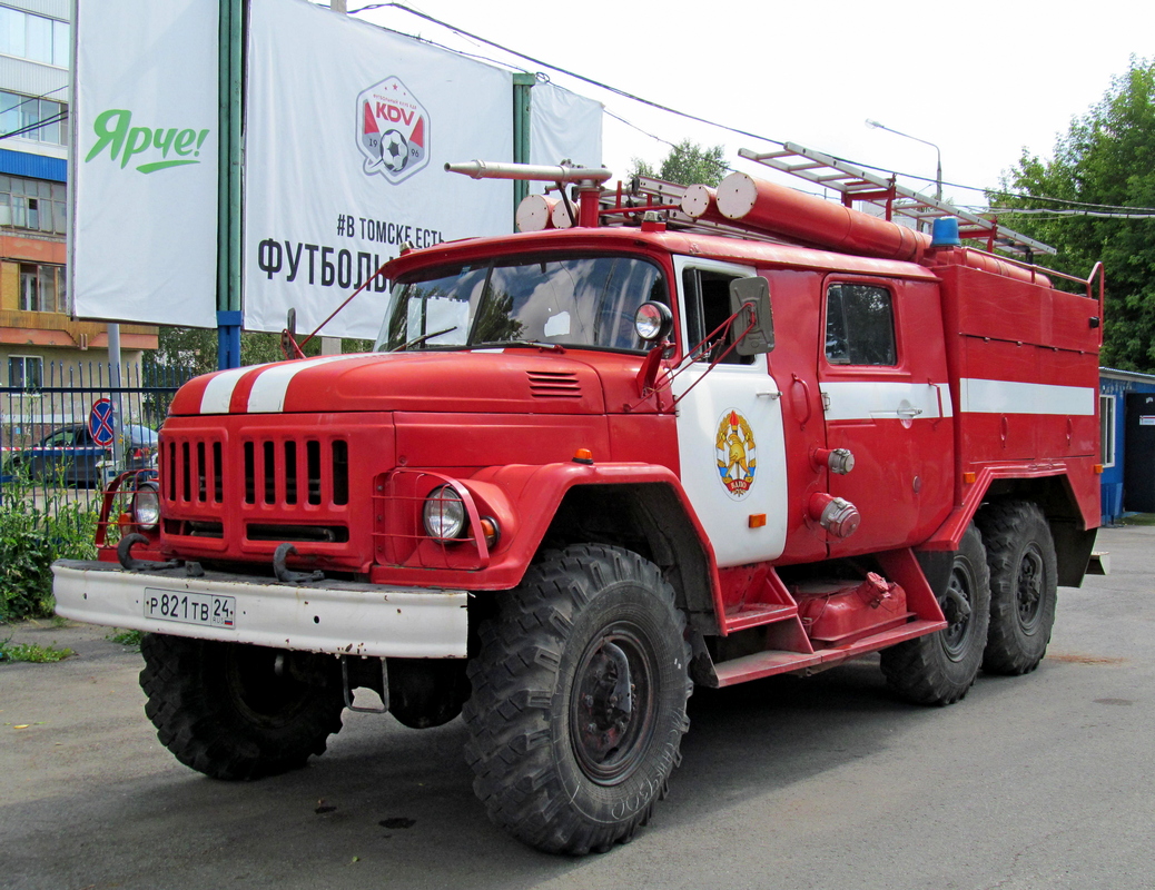 Томская область, № Р 821 ТВ 24 — ЗИЛ-131НА (УАМЗ)