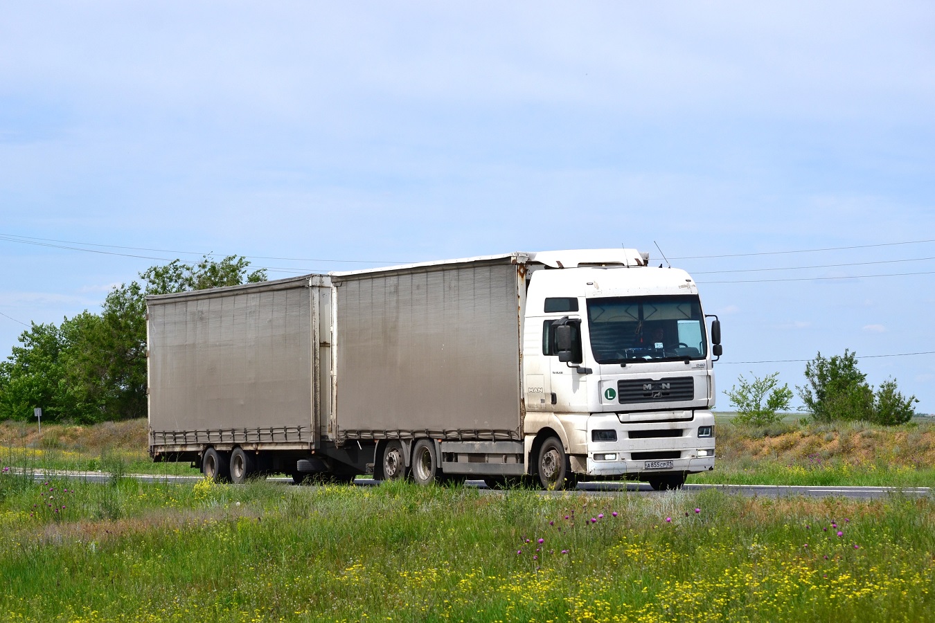 Адыгея, № А 855 СР 01 — MAN TGA 26.430