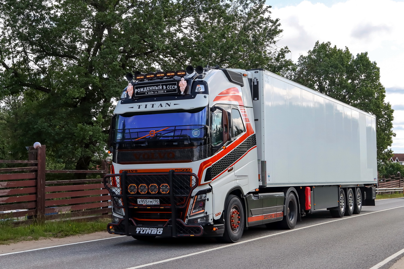 Московская область, № Х 955 ТМ 790 — Volvo ('2012) FH.500 [X9P]; Московская область — Фестиваль TruckDay 2025