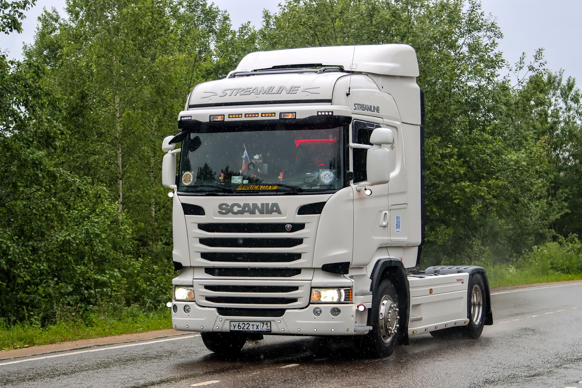 Тульская область, № У 622 ТХ 71 — Scania ('2013) R480; Московская область — Фестиваль TruckDay 2025