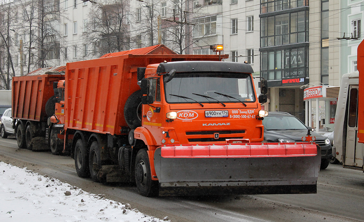 Челябинская область, № В 900 УН 174 — КамАЗ-6520-53