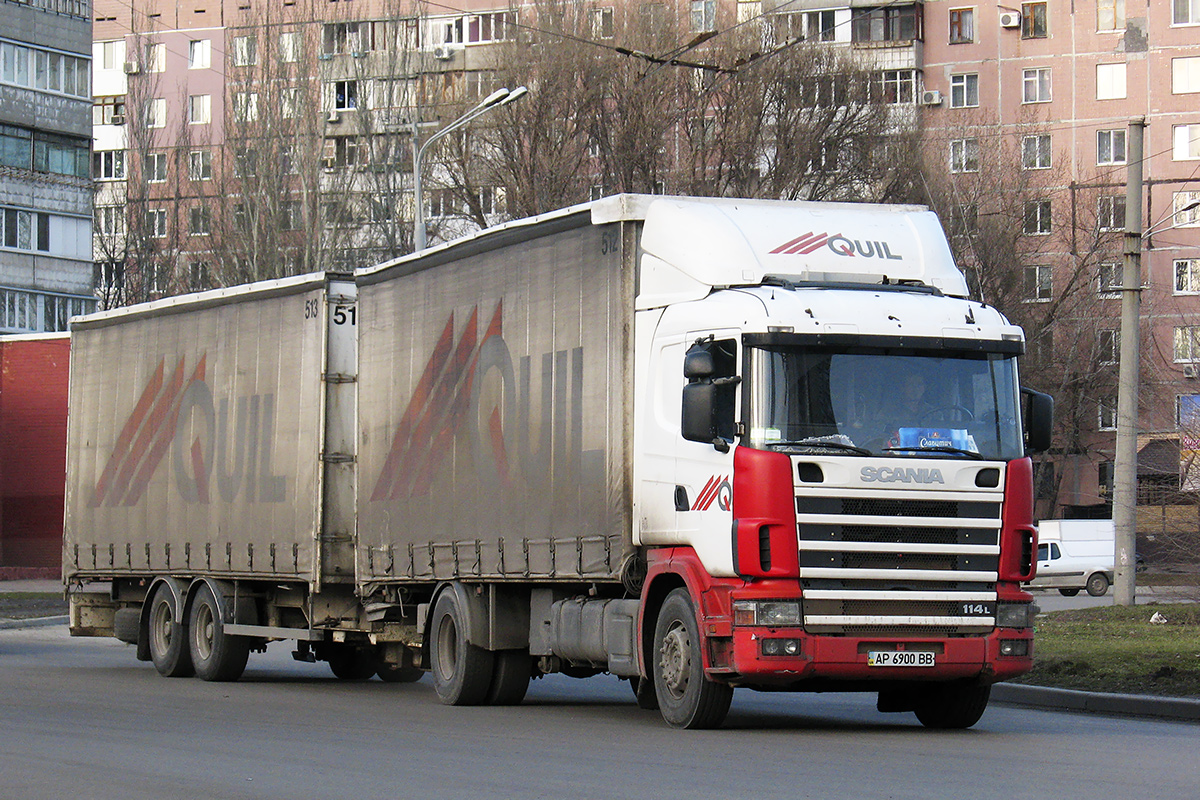 Запорожская область, № АР 6900 ВВ — Scania ('1996) R114L