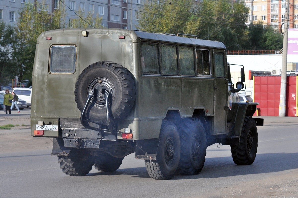 Омская область, № С 482 ЕЕ 55 — Урал-4320-01