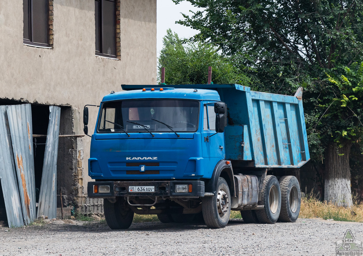 Киргизия, № 08 634 AQV — КамАЗ-55111 (общая модель)