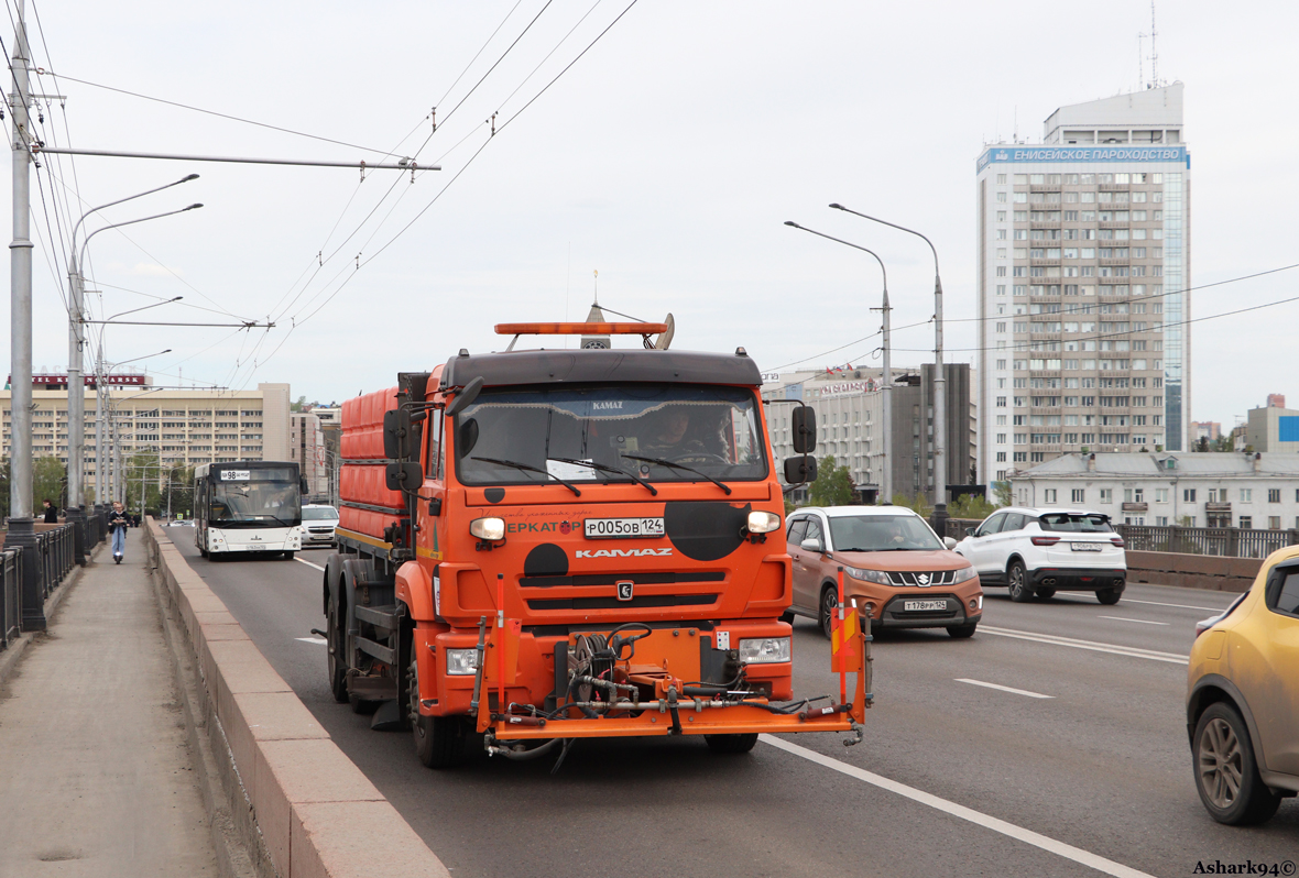 Красноярский край, № Р 005 ОВ 124 — КамАЗ-65115-A5(48)