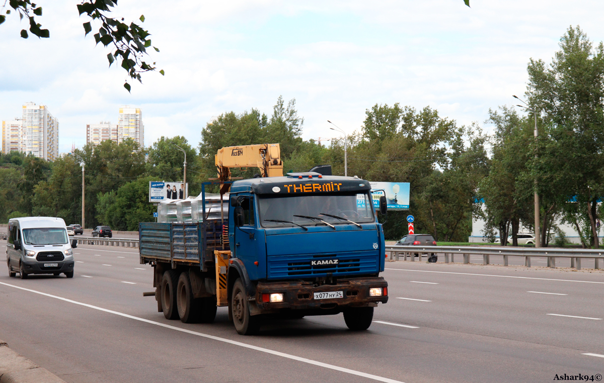 Красноярский край, № Х 077 НУ 24 — КамАЗ-53215-15 [53215R]