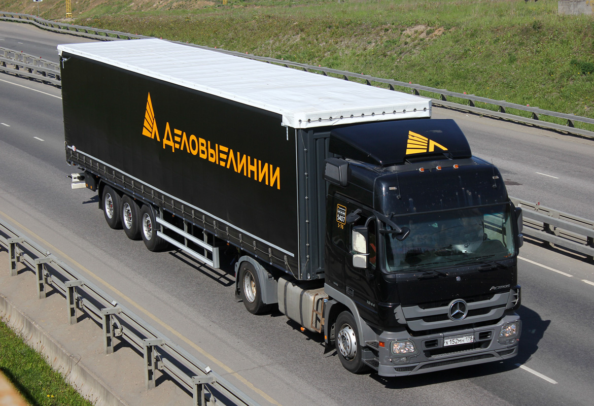 Санкт-Петербург, № 5407 — Mercedes-Benz Actros ('2003) 1844