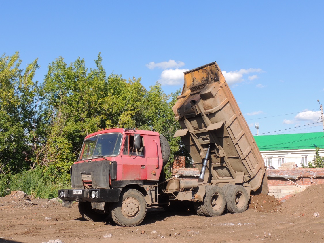 Удмуртия, № Р 606 ЕТ 18 — Tatra 815 S1