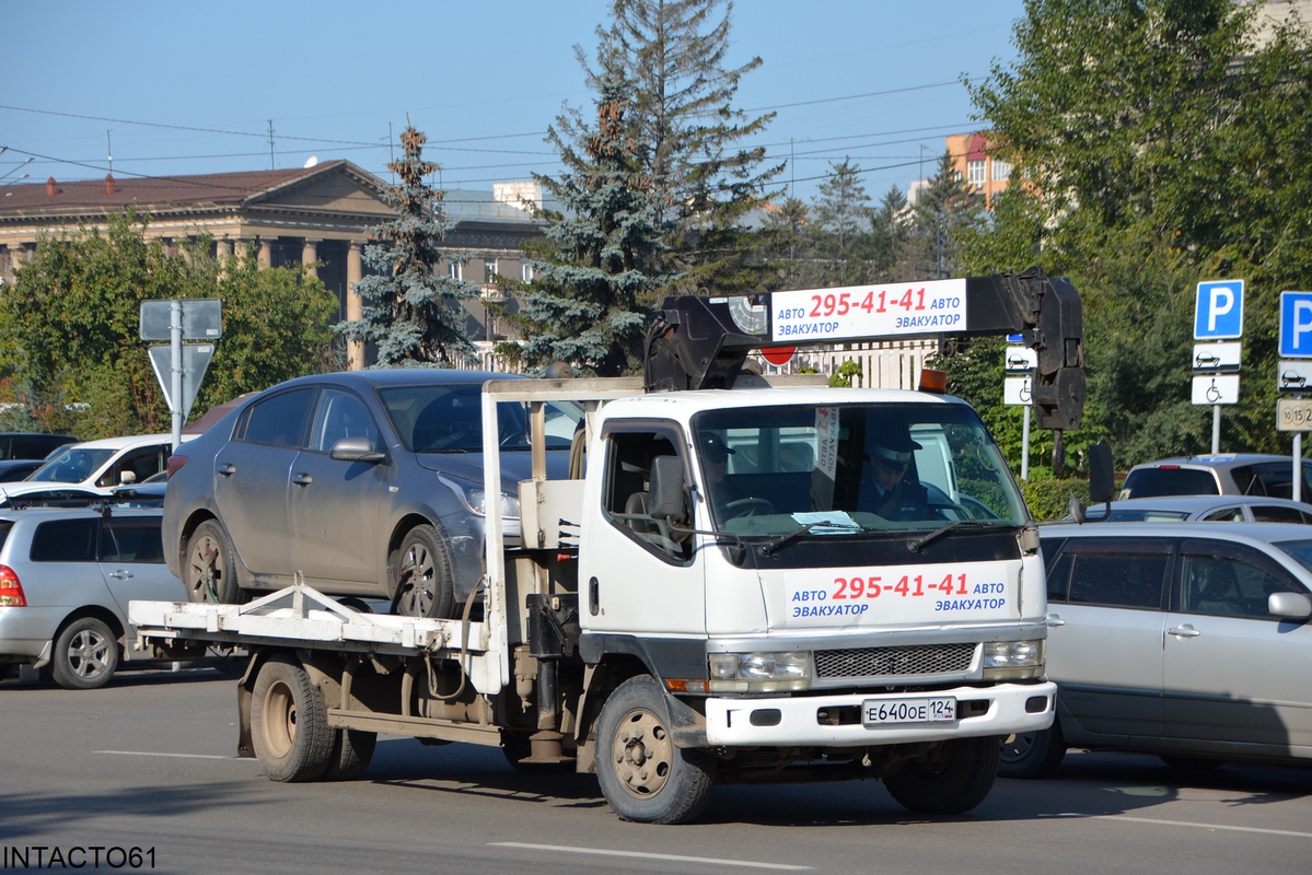 Красноярский край, № Е 640 ОЕ 124 — Mitsubishi Fuso Canter