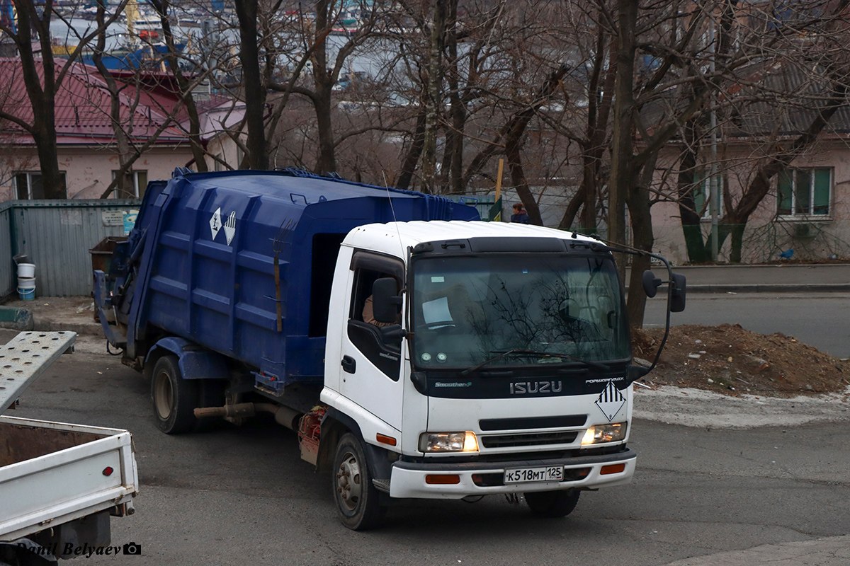Приморский край, № К 518 МТ 125 — Isuzu Forward (общая модель)