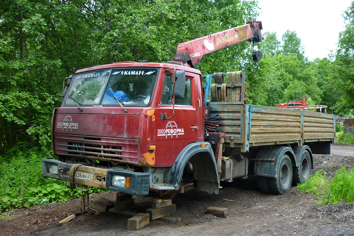Архангельская область, № О 226 АН 29 — КамАЗ-53213