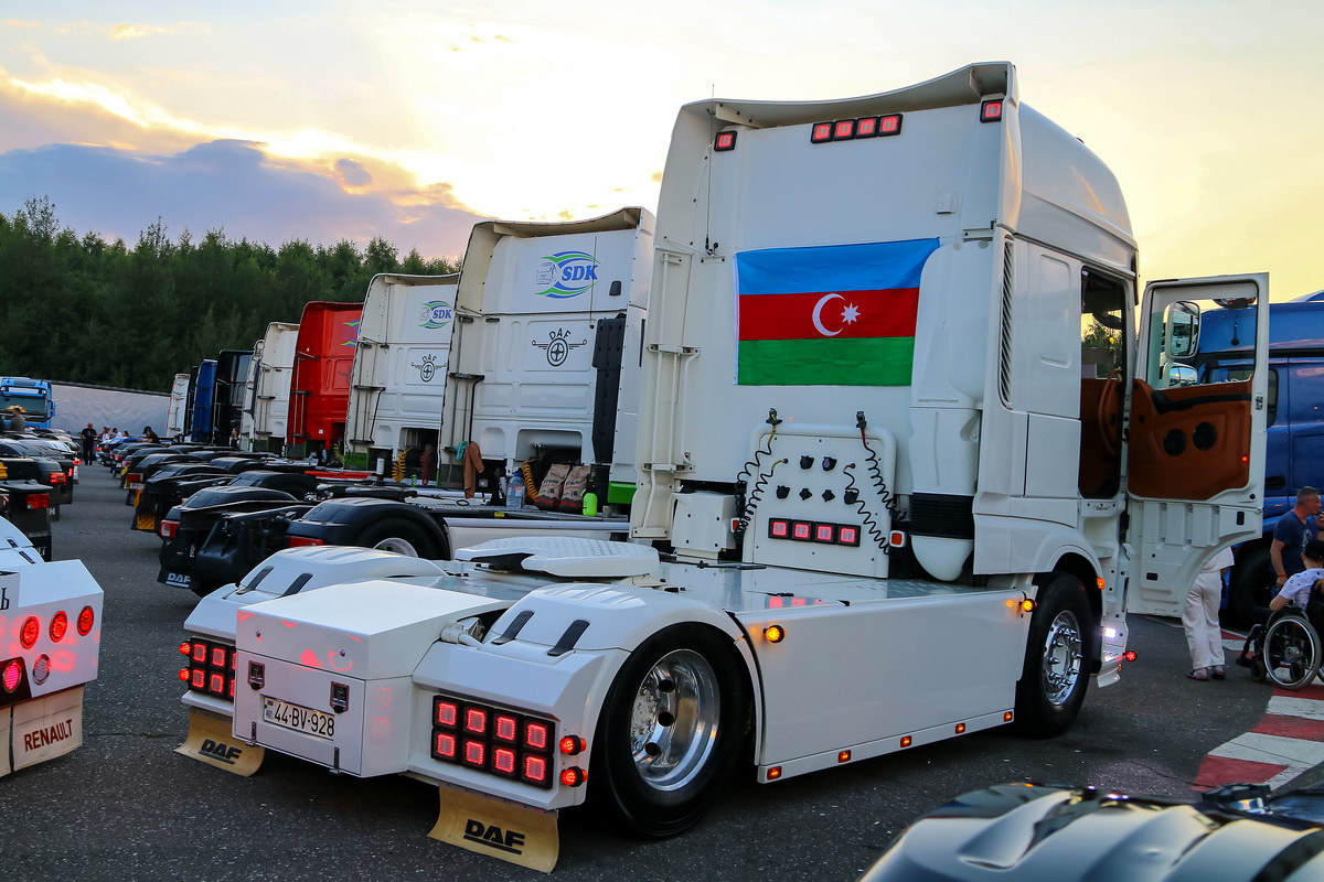 Азербайджан, № 44-BV-928 — DAF XF Euro6 FT; Московская область — Фестиваль TruckDay 2024