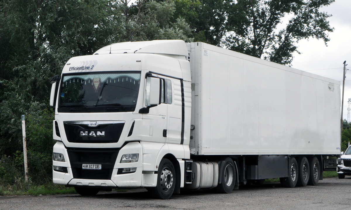 Узбекистан, № 40 K 817 DB — MAN TGX ('2012) 18.440