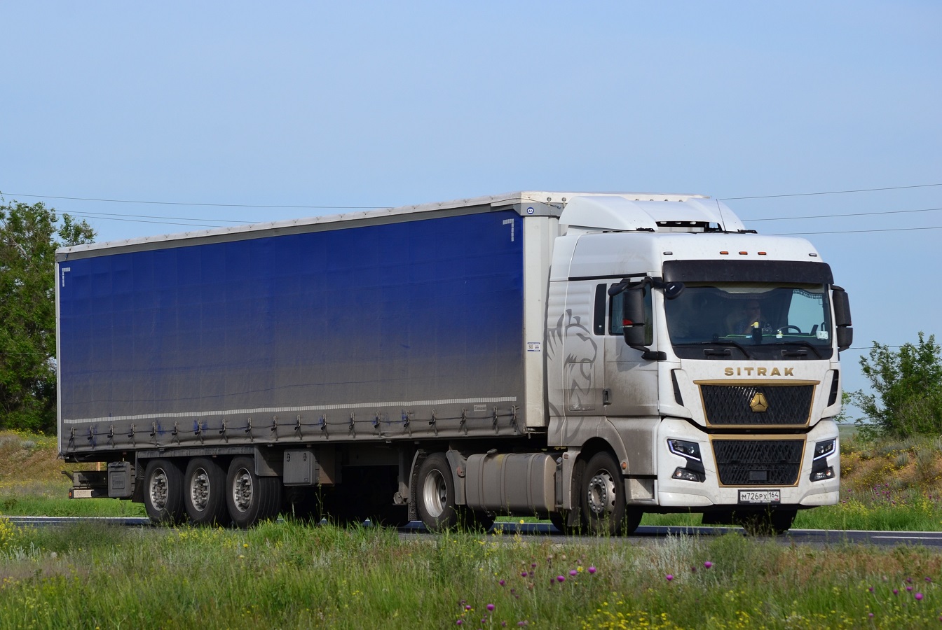 Саратовская область, № М 726 РХ 164 — Sitrak C7H ZZ4186 MAX