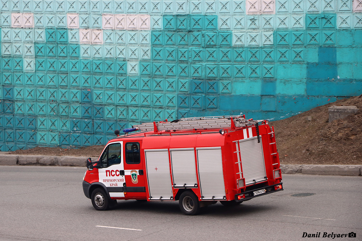 Приморский край, № С 129 КА 125 — IVECO (общая модель)