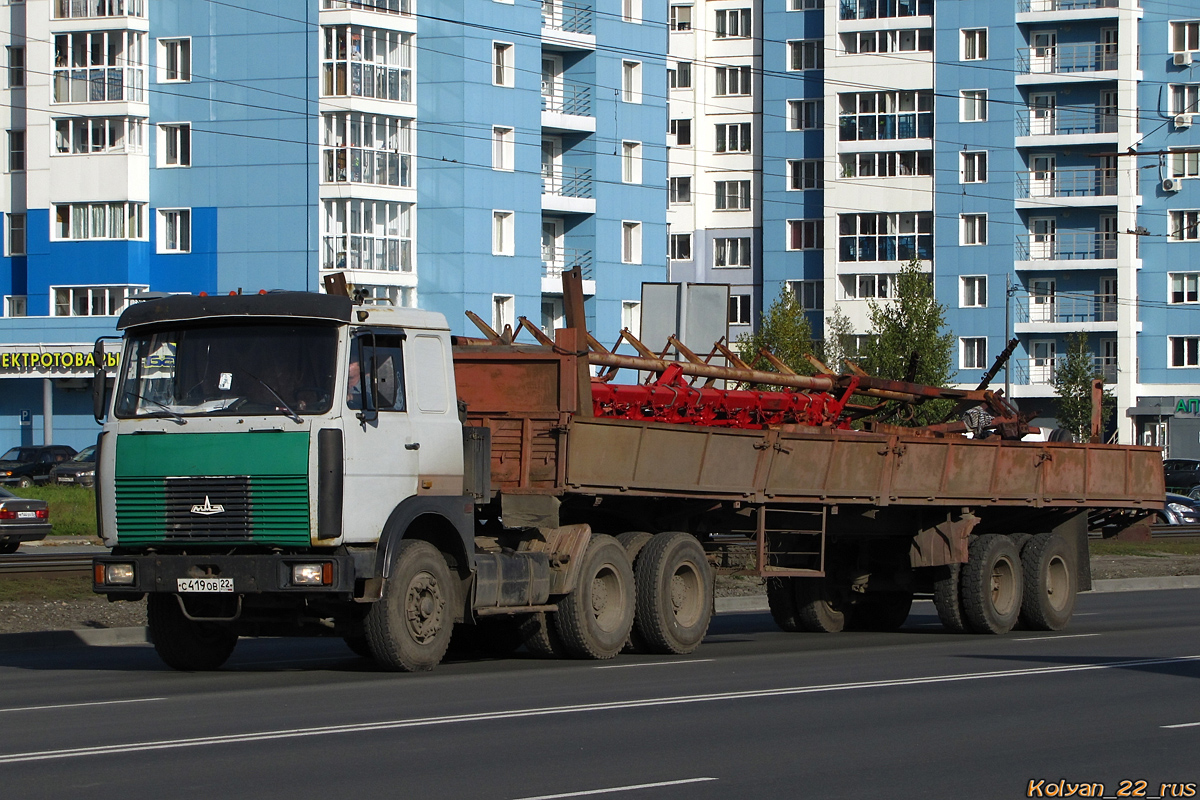 Алтайский край, № С 419 ОВ 22 — МАЗ-64229