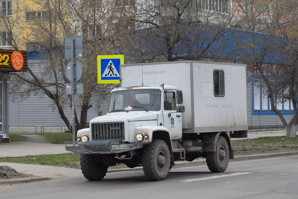 Алтайский край, № Н 610 УВ 22 — ГАЗ-33081 «Садко»