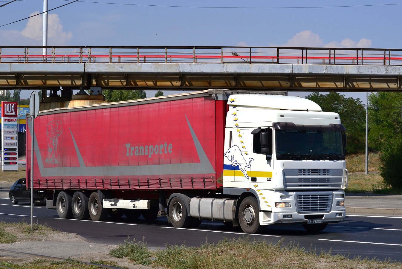 Волгоградская область, № А 288 РА 34 — DAF XF95 FT