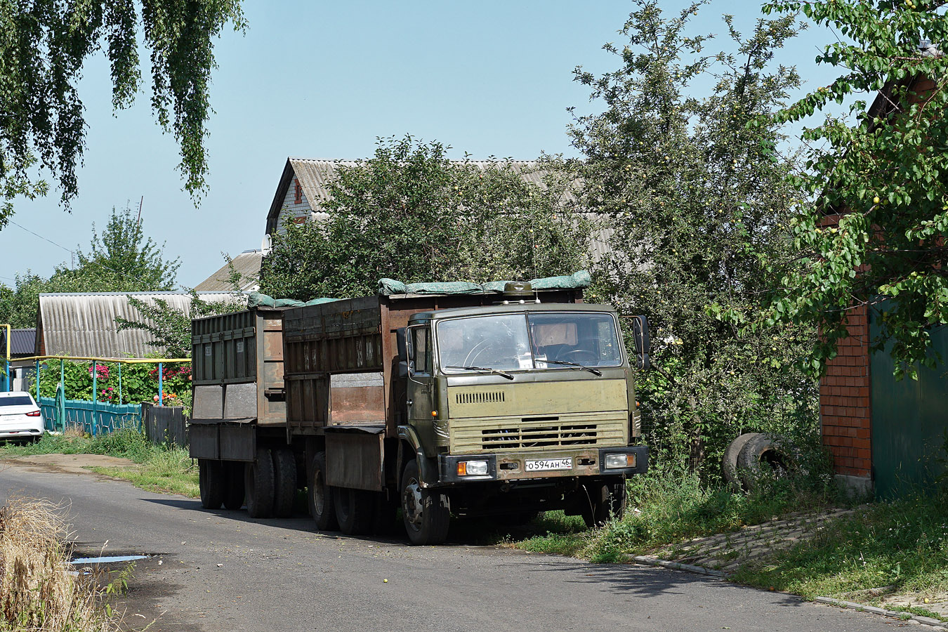 Курская область, № О 594 АН 46 — КамАЗ-5320