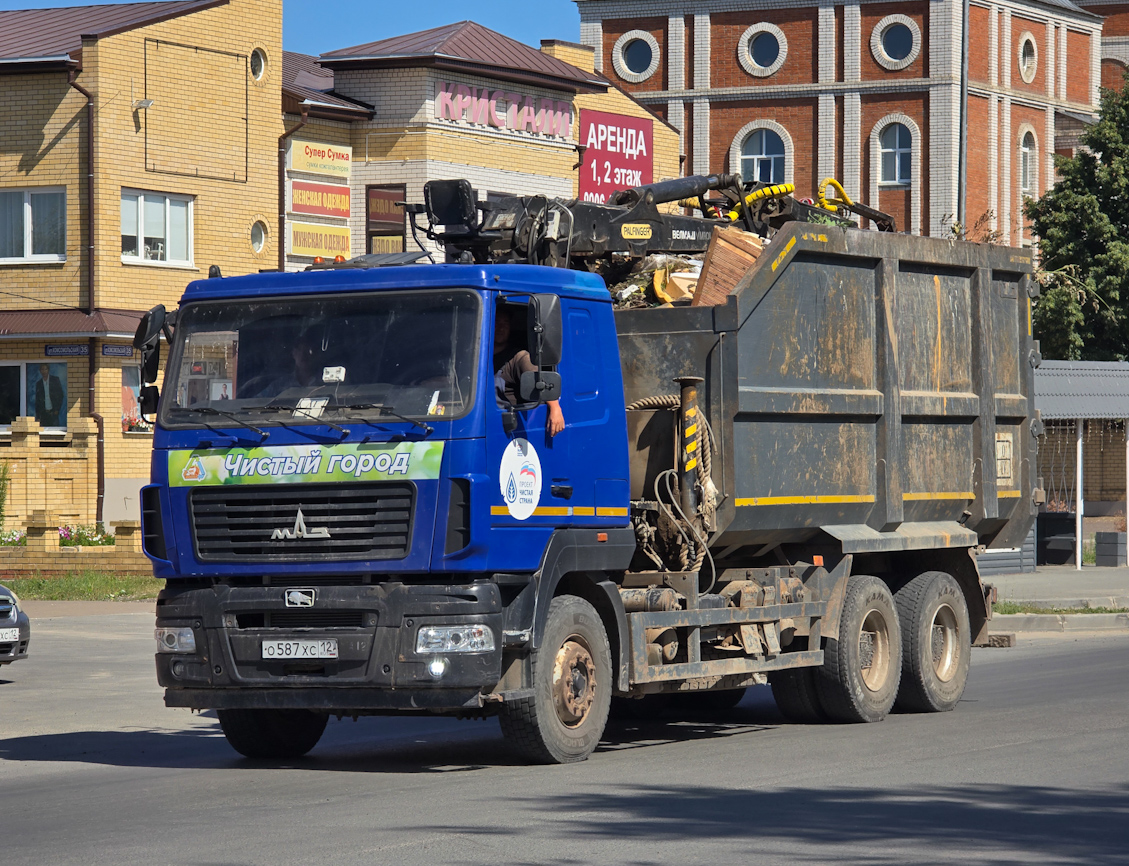 Марий Эл, № О 587 ХС 12 — МАЗ-6312C5