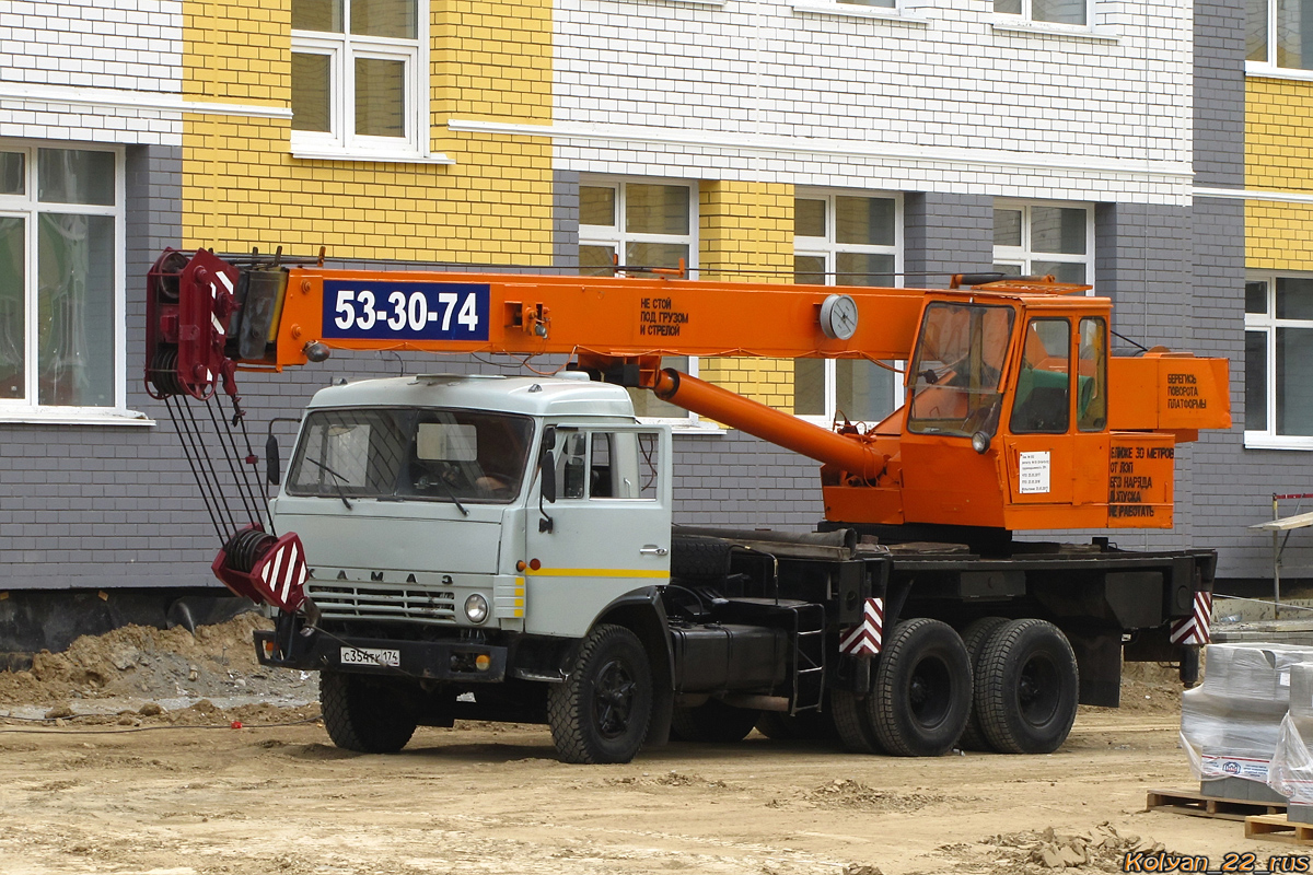 Алтайский край, № C 354 TK 174 — КамАЗ-53212