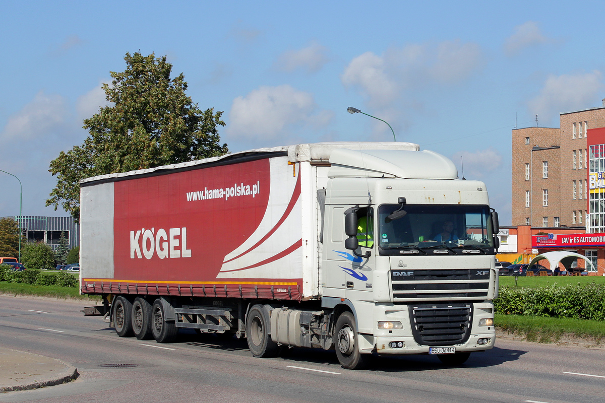 Польша, № BSU 06414 — DAF XF105 FT