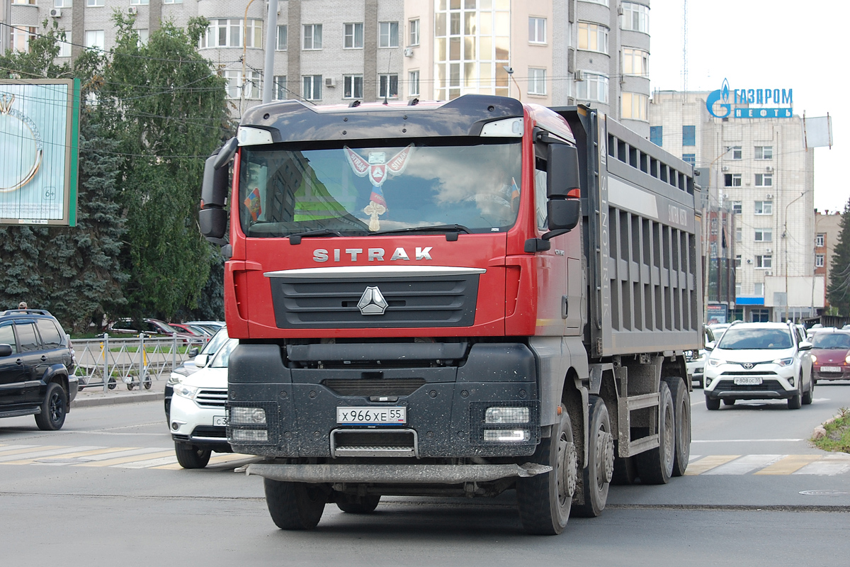 Омская область, № Х 966 ХЕ 55 — Sitrak C7H ZZ3316
