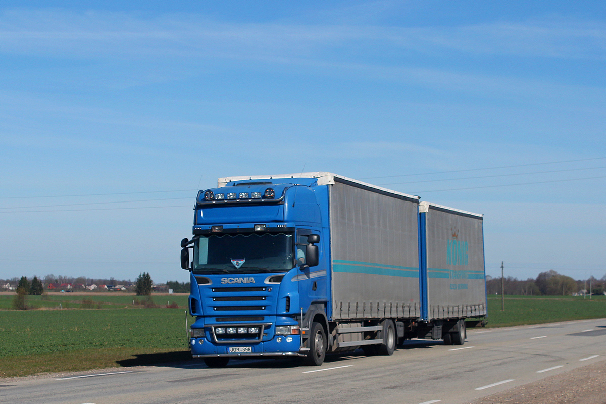 Литва, № JOR 398 — Scania ('2004) R420