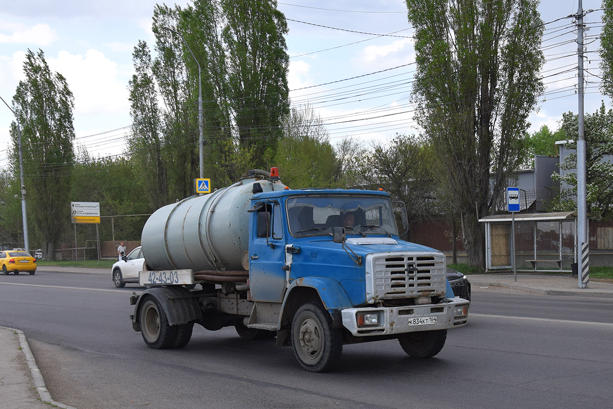 Саратовская область, № К 834 КТ 164 — ЗИЛ-433362