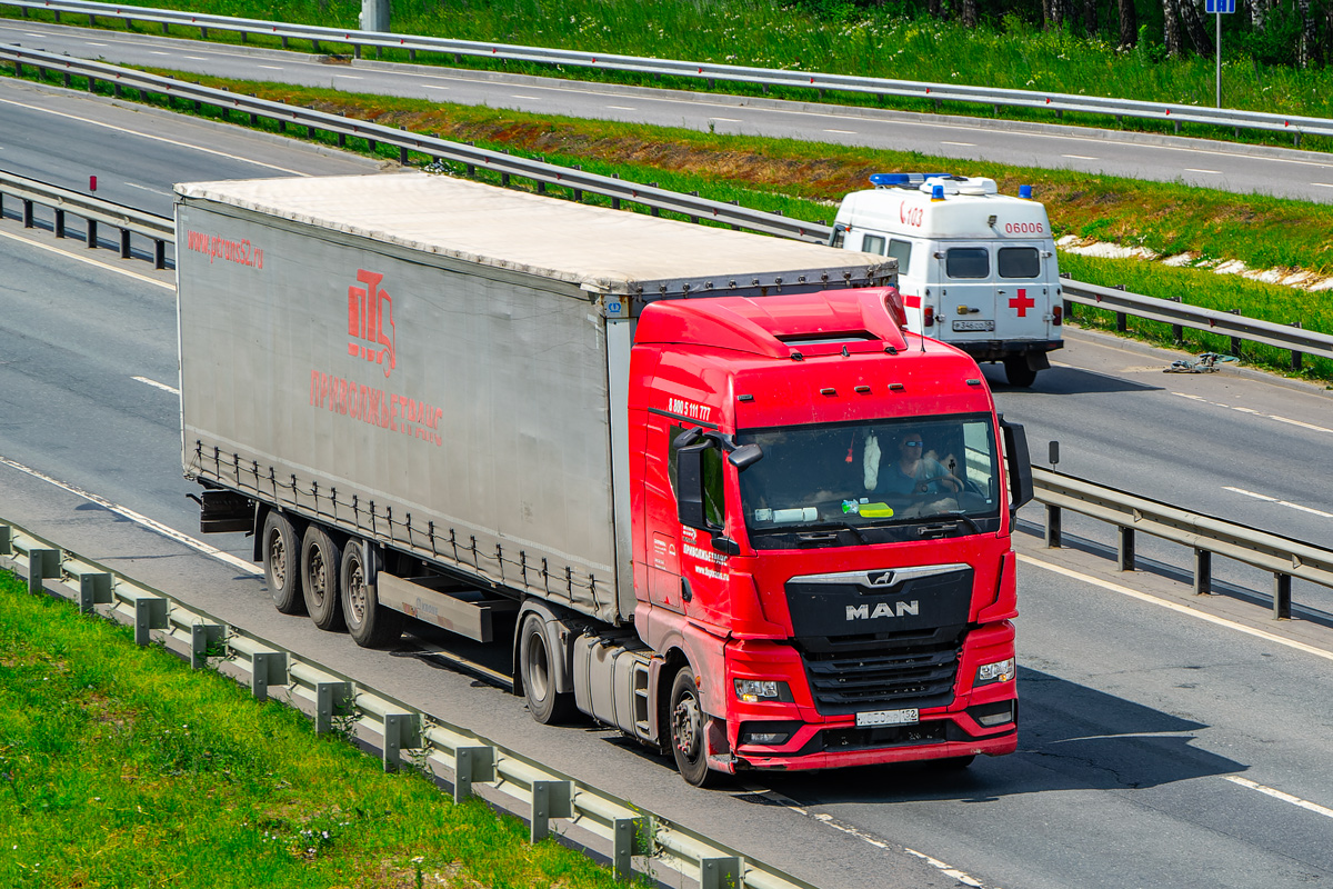 Нижегородская область, № Х 850 АР 152 — MAN TGX ('2020) 18.480