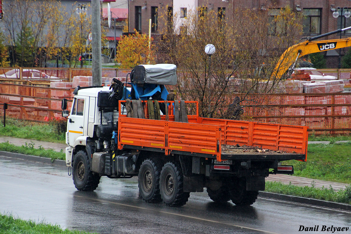 Ненецкий автономный округ, № А 062 АО 83 — КамАЗ-43118 (общая модель)