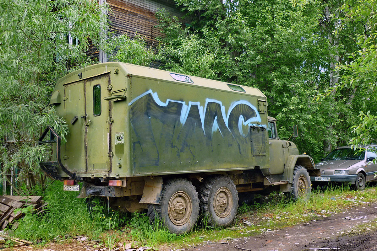 Архангельская область, № Е 628 МЕ 29 — ЗИЛ-131 (общая модель)