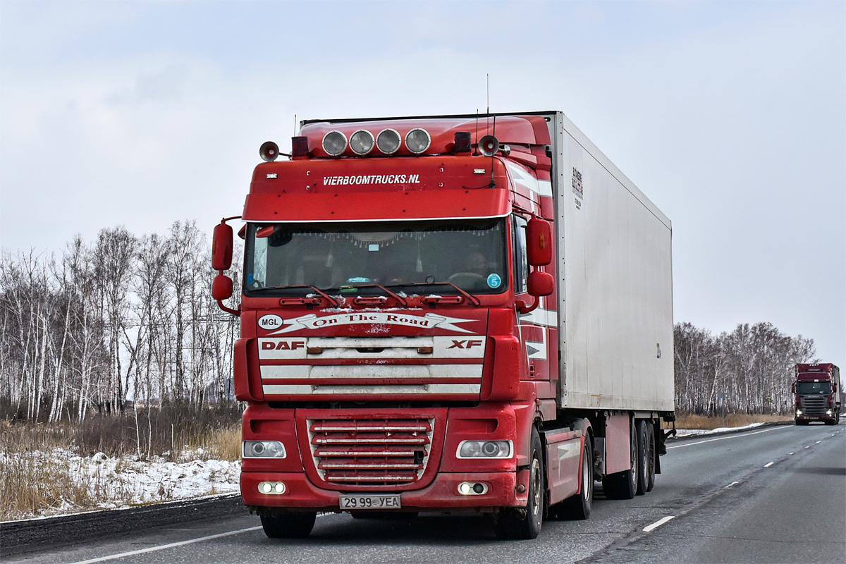 Монголия, № 2999 УЕА — DAF XF105 FT