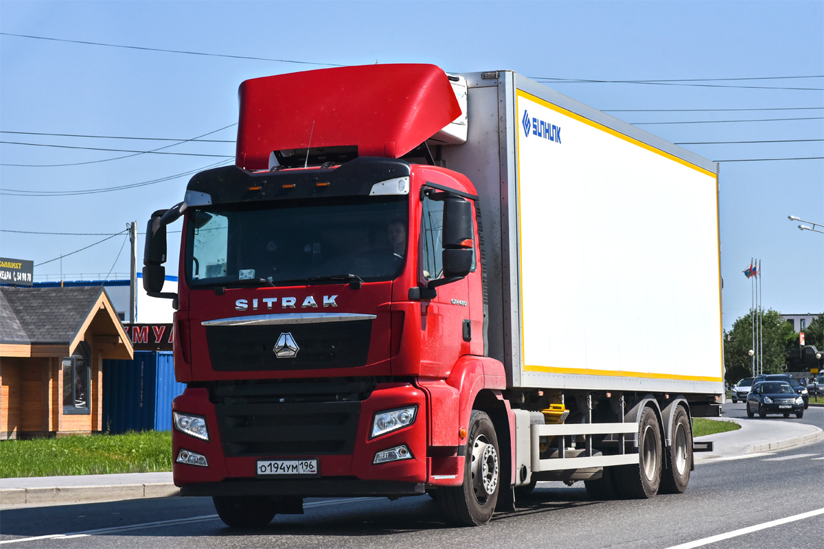 Тюменская область, № О 194 УМ 196 — Sitrak C7H ZZ1316
