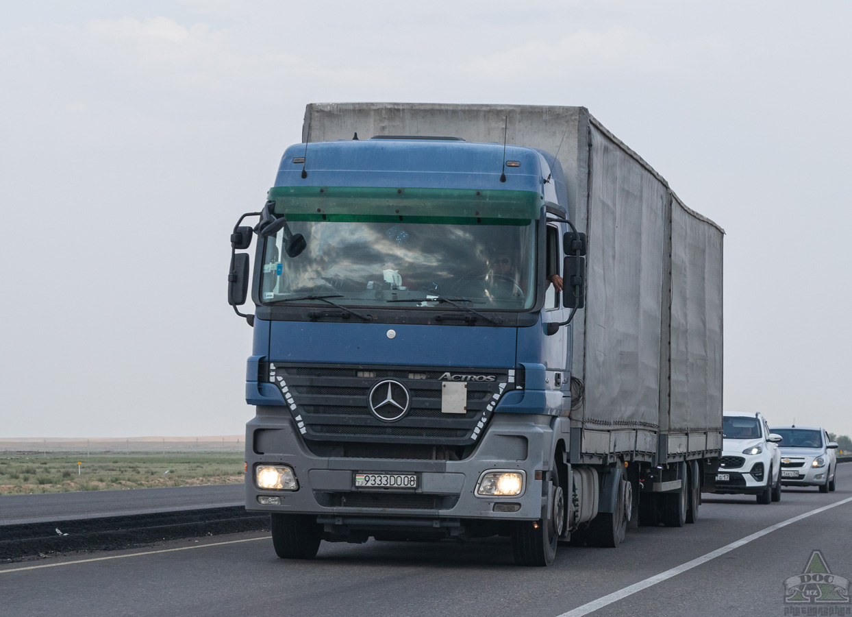 Таджикистан, № 9333 DO 08 — Mercedes-Benz Actros ('2003) 2541