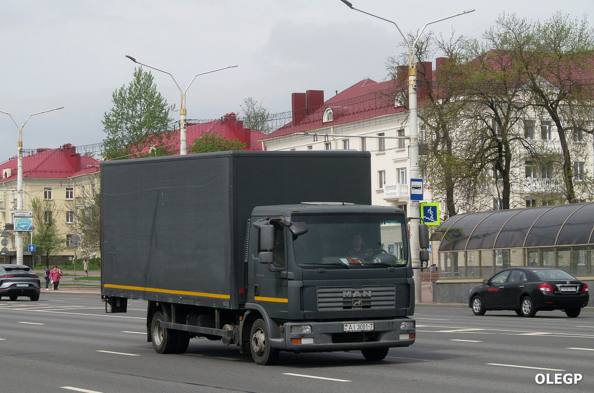 Минск, № АІ 3091-7 — MAN TGL 8.180