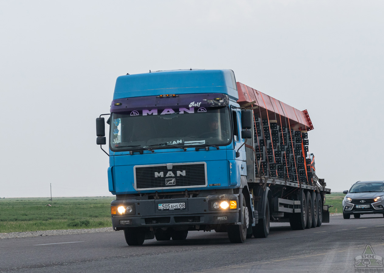 Жамбылская область, № 505 AHS 08 — MAN F2000 19.403